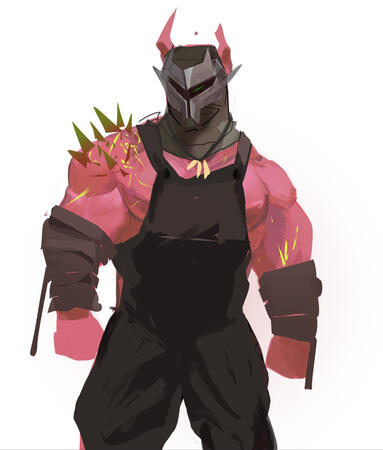 Half body Rendered w/ BG